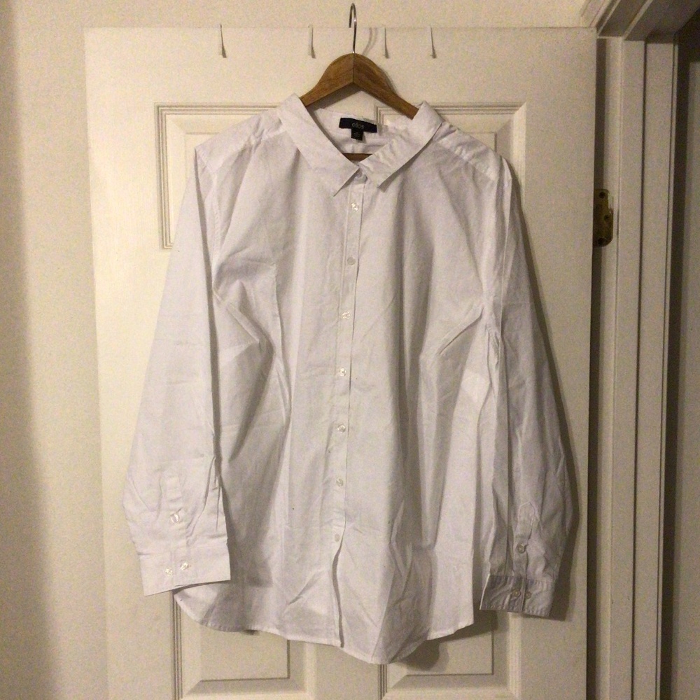 Ellos white blouse size 28